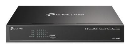 Picture of TP-Link VIGI NVR1008H-8P 8 Channel PoE+ Network Video Recorder, 53W PoE Budget, H.265+, 4K Video Output & 16MP Decoding Capacity (HDD Not Included)