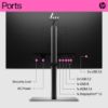 Picture of HP E24T G5 23.8'/24' FHD Touchscreen IPS Monitor Anti-Glare 1920x1080 16:9 5ms Height Adjustment Tilt Swivel Pivot 5xUSB Hub DP HDMI VESA 3yrs wty