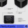 Picture of HP Dock G4 Thunderbolt 4 Docking Station - 120W Power Delivery 4xDisplays 2xDP 1xHDMI 3xUSB-A 2xUSB-C 1xTB4 2.5GbE RJ45 for HP Notebook PC