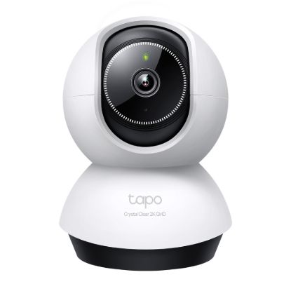 Picture of TP-Link TC72 Pan/Tilt AI Home Security Wi-Fi Camera, 2K 4MP QHD, Two-Way Audio, Sound and Light Alarm, Smart AI Detection