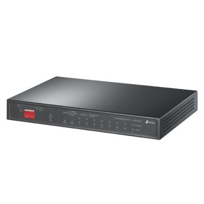 Picture of TP-Link TL-SG1210PP 10-Port Gigabit Desktop Switch with 6-Port PoE+ and 2-Port PoE++ , 9× 10/100/1000Mbps RJ45 Ports, 1× 1000Mbps Combo SFP/RJ45 Port