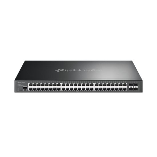 Picture of TP-Link SG3452X Omada 48-Port Gigabit L2+ Managed Switch with 4 10GE SFP+ Slots, Integration with Omada SDN Controller, Static Routing, OAM, sFlow, DD