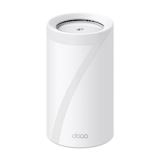 Picture of TP-Link Deco BE85(1-pack) BE22000 Tri-Band Whole Home Mesh Wi-Fi 7 System (WIFI7), 1376 Mbps at 2.4 GHz + 8640 Mbps at 5 GHz + 11520 Mbps at 6 GHz