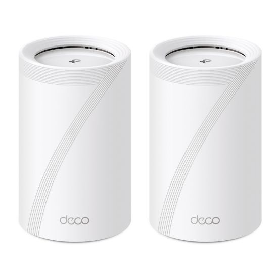 Picture of TP-Link Deco BE65(2-pack) BE11000 Whole Home Mesh Wi-Fi 7 System  (WIFI7)  574 Mbps at 2.4 GHz + 4320 Mbps at 5 GHz + 5760 Mbps at 6 GHz