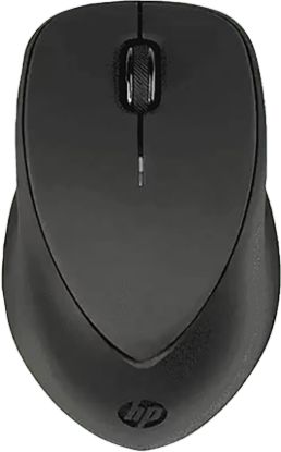 Picture of HP Premium Wireless Mouse 1600DPI High-Performance Hyper-Fast Scroll Soft-Touch fits Left/Right Hand Fingerprint Resistant Recharge USB Cable