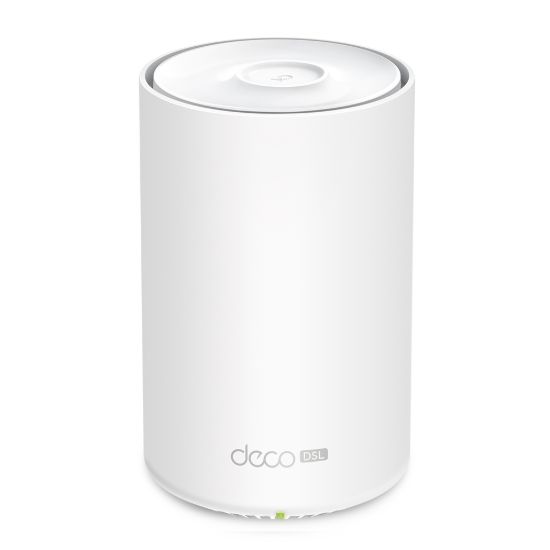 Picture of TP-Link Deco X50-DSL(1-pack) AX3000 VDSL Whole Home Mesh WiFi 6 Router, 574 Mbps at 2.4 GHz + 2402 Mbps at 5 GHz, VDSL Profile 35b 350/60 Mbps