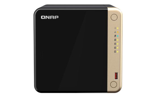 Picture of QNAP TS-464-8G 4 Bay NAS Intel Celeron N5095 Quad core 8GB DDR4 2xM.2 2280 PCle 2x2.5GbE 1xSlot PCle Gen3x2 2xUSB3.2 1XHDMI2.0 3YR WTY