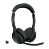 Picture of Jabra  Evolve2 55, USB C, Stereo, MS Teams, Active Noise Cancellation (ANC), Link 380 Bluetooth® Adapter ,30m Wireless Range, 18 Hours Battery Life