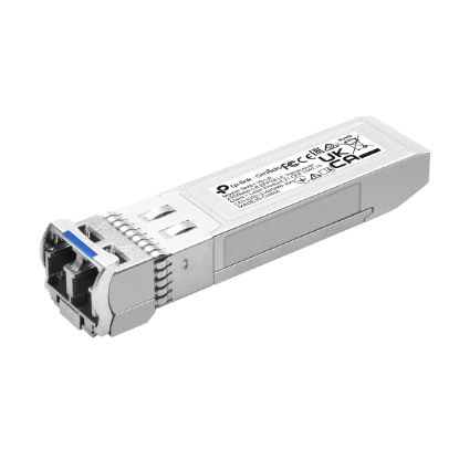 Picture of TP-Link SM6110-LR Omada 25GBase-LR SFP28 LC Transceiver, Compatible with switches with 25G ports like SX6632YF; and 10G ports like SG3428X and SG3452X