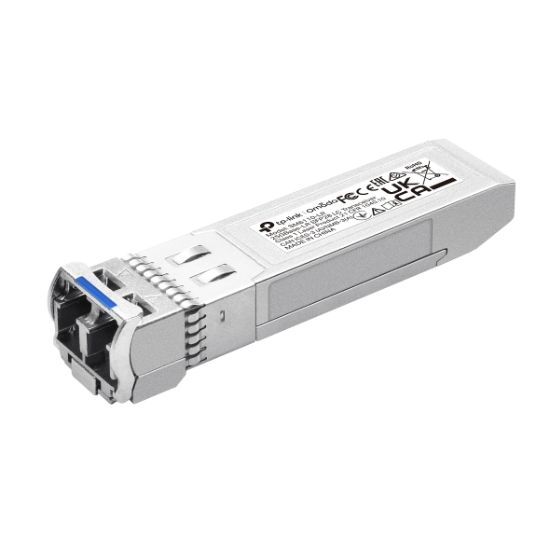 Picture of TP-Link SM6110-LR Omada 25GBase-LR SFP28 LC Transceiver, Compatible with switches with 25G ports like SX6632YF; and 10G ports like SG3428X and SG3452X