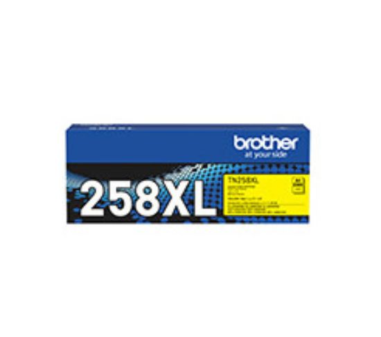 Picture of Brother TN-258XLY*NEW*YELLOW HIGH YIELD TONER CARTRIDGE TO SUIT MFC-L8390CDW/MFC-L3760CDW/MFC-L3755CDW/DCP-L3560CDW/DCP-L3520CDW/HL-L8240CDW/HL-L3280C