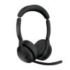 Picture of Jabra  Evolve2 55, USB C, MS Teams, Stereo, Stand, Active Noise Cancellation, Link 380 Bluetooth® Adapter ,30m Wireless Range, 18 Hours Battery Life