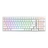 Picture of ASUS ROG STRIX SCOPE II 96 WL Snow Switch Wireless Gaming Mechanical Keyboard, Tri-mode Connection, Streamer hotkeys, PBT Keycaps (White), Quiet
