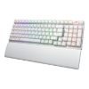 Picture of ASUS ROG STRIX SCOPE II 96 WL Snow Switch Wireless Gaming Mechanical Keyboard, Tri-mode Connection, Streamer hotkeys, PBT Keycaps (White), Quiet