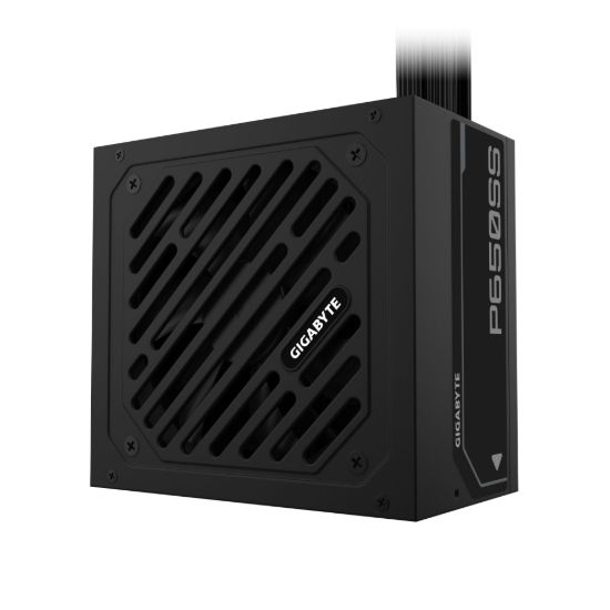 Picture of Gigabyte GP-P650SS 650W ATX PSU Power Supply 80+ Silver 120mm 12V >100K Hrs 50-60 Hz 650W 120mm Fan