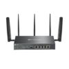 Picture of TP-Link ER706W-4G Omada 4G+ Cat6 AX3000 Gigabit VPN Router, 4G+, Dual Band Wi-fi 6, 6 Gigabit Ports (5 RJ45+1 SFP), 5 High-Gain Detach Ant.