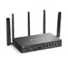 Picture of TP-Link ER706W-4G Omada 4G+ Cat6 AX3000 Gigabit VPN Router, 4G+, Dual Band Wi-fi 6, 6 Gigabit Ports (5 RJ45+1 SFP), 5 High-Gain Detach Ant.