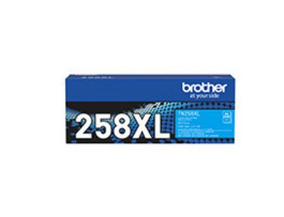 Picture of Brother TN-258XLC **NEW** CYAN HIGH YIELD TONER CARTRIDGE TO SUIT MFC-L8390CDW/MFC-L3760CDW/MFC-L3755CDW/DCP-L3560CDW/DCP-L3520CDW/HL-L8240CDW/HL-L328