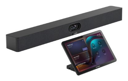 Picture of Yealink MeetingBar A40 Microsoft Teams and Zoom Rooms on Android, Small to Medium Room, CTP25 Touch Console with Sharing and BYOD (NO WIRELESS BYOD)