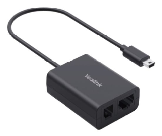 Picture of Yealink EHS62 Wireless Headset Adapter for WH62/3, Compatible with Unify/Mitel/YealinkT27G/T29G/T4XG desk phones