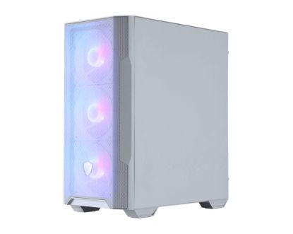 Picture of MSI MAG FORGE M100R WHITE, Micro ATX Case, 1x USB 3.2, 2x USB 2.0, 1x Audio, 1x Mic, 4x PCI-E, 2x 2.5', 2x 3.5', Micro ATX / Mini ITX