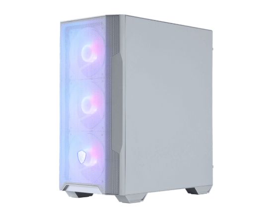 Picture of MSI MAG FORGE M100R WHITE, Micro ATX Case, 1x USB 3.2, 2x USB 2.0, 1x Audio, 1x Mic, 4x PCI-E, 2x 2.5', 2x 3.5', Micro ATX / Mini ITX