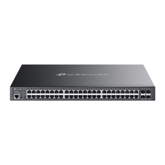 Picture of TP-Link SG3452XMPP Omada 48-Port Gigabit and 4-Port 10GE SFP+ L2+ Managed Switch with 40-Port PoE+ & 8-Port PoE++