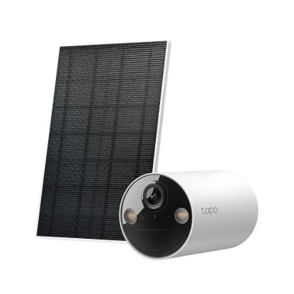 Picture of TP-Link TC82 KIT V1.20  Solar-Powered Security Camera Kit, Uninterrupted Power Supply, Flexible Storage Options, Smart Person Detection