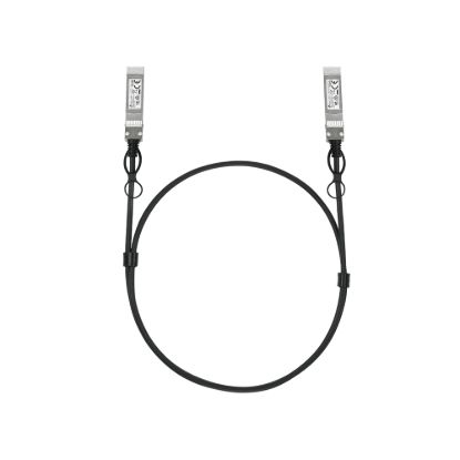 Picture of TP-Link SM6220-1M Omada 1 Meter 25G SFP28 Direct Attach Cable,  Up to 1 m Distance, Support data rate of 25Gbps and 10Gbps, Compatible with 25G SFP28