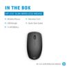 Picture of HP 235 Slim USB Wireless Optical Mouse - 2.4GHz 1600DPI 3 Buttons Red Optical Tracking Comfortable Sleek Durable USB Dongle 18 mths battery life