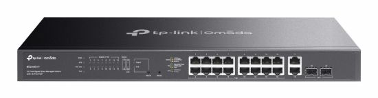 Picture of TP-Link ES220GMP Omada 20-Port Gigabit Easy Managed Switch with 16-Port PoE+,  Fast PoE, Perpetual PoE, Flow Control, Loopback Detection, Port Isolati