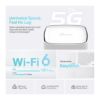 Picture of TP-Link Archer NX200 5G AX1800 Wireless Dual-Band Gigabit Router, 1201 Mbps at 5 GHz + 574 Mbps at 2.4 GHz, 5G NR 4.67Gbps/1.25Gbps, LTE support Cat 1