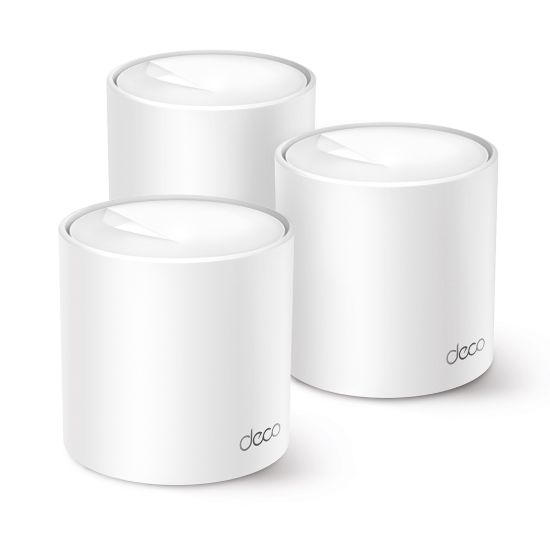 Picture of TP-Link Deco X1500(3-pack)  AX1500 Whole Home Mesh Wi-Fi 6 System, 300 Mbps at 2.4 GHz + 1201 Mbps at 5 GHz