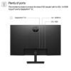 Picture of HP 324PF 23.8'/24' 100Hz FHD IPS Business Monitor Anti-Glare 1920x1080 16:9 5ms Tilt Adjustment Slim Bezel Low Blue Light DP HDMI VGA VESA 3yr ~64X66A