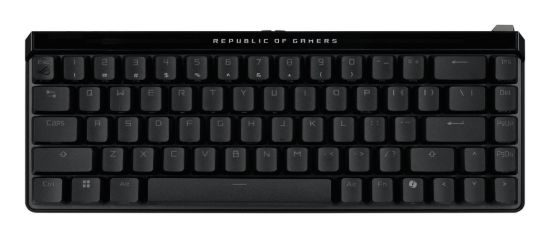Picture of ASUS ROG Falchion Ace HFX 65% Compact Gaming Keyboard, Magnetic Switches,  Interactive Touch Panel, Dual USB-C Ports