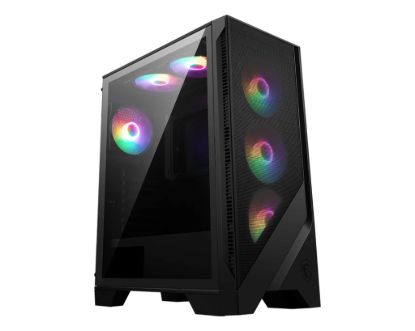 Picture of MSI MAG FORGE 120A AIRFLOW ATX Case, 2x USB 3.2, 1x Mic-in / Audio-out, 1x LED, 3x 2.5', 2x 2.5'/3.5', ATX / Micro-ATX / Mini-ITX