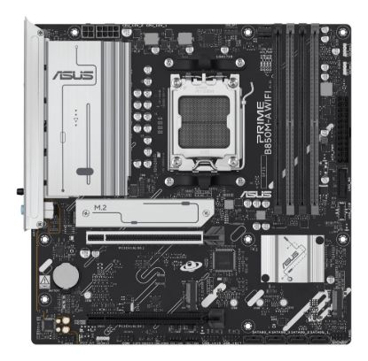 Picture of ASUS AMD B850M PRIME B850M-A WIFI-CSM (AM5) mATX Motherboard 4xDDR5, Max 256GB, 1 x PCIe 5.0 x16 slot, 4 x SATA