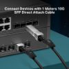 Picture of TP-Link TL-SM5220-1M 1 Meter 10G SFP+ Direct Attach Cable, Drives 10 Gigabit Ethernet, 10G SFP+ Connector on Both Sides (Replaces TXC432-CU1M)