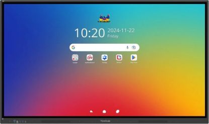 Picture of ViewSonic ViewBoard IFP7534 EDLA Certified ViewBoard 75' 4K Interactive Display, 20% better power efficiency, Android 14 Quad-core CPU & microSD port