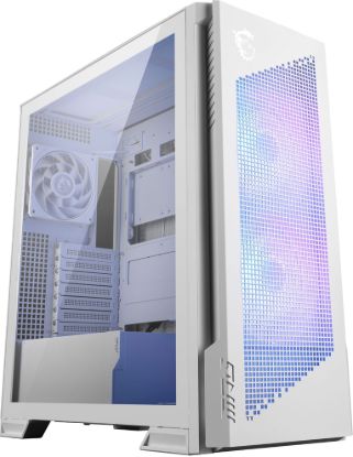 Picture of MSI MPG VELOX 300R AIRFLOW PZ WHITE, Mid-Tower Case, E-ATX / ATX / M-ATX / ITX, 7x Expansion Slots, 1x USB-C, 1x Audio, 4x 2.5', 1x3.5'