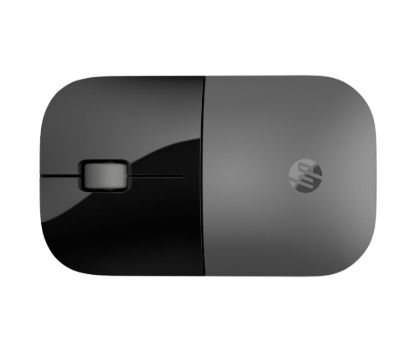 Picture of HP Wireless Mouse Z3700 Dual Silver ambidextrous design Optical Bluetooth USB-A Compatible with Windows 11 /10 macOS and Chrome OS