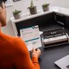 Picture of Brother ADS-1800W *NEW*COMPACT DOCUMENT SCANNER withTouchscreen LCDdisplay & WiFi(30ppm)