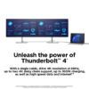 Picture of HP P34hc G4 34' WQHD 4K CURVED 21:9 3440x1440 Height Adjust Tilt USB-C (65W PD) DP HDMI Speakers USB 3yrs wty