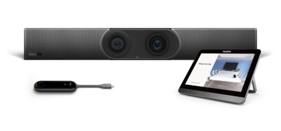 Picture of Yealink MeetingBar A30 Microsoft Teams and Zoom Rooms on Android,Medium Room 10-15 people, CTP18 Touch Panel, WPP30 Wireless Content Sharing