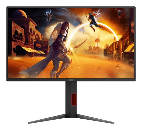 Picture of AOC 24.5' 420Hz Gaming Monitor: Fast IPS, FHD @420Hz, 0.3ms MPRT, 350 nits, sRGB 110%, DP/HDMI, height/swivel/pivot tilt, VESA mount