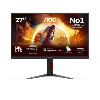 Picture of AOC U27G4XM 27' UHD 160Hz/FHD 320Hz Dual Mode 1ms HDR1000 Fast IPS Gaming Monitor