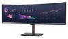 Picture of LENOVO ThinkVision P49W-30 49' Dual QHD Curve Monitor IPS 5K 5120x2160 21:9 Height Adjustable Tilt Swivel DP HDMI TBT4 USB-C Hub USB-B LAN Audio VESA