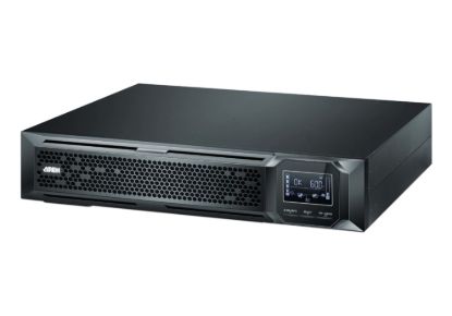 Picture of Aten 2000VA/2000W Professional Online UPS with USB/DB9 connection, 8 IEC C13 outlets, optional SNMP support, EPO and RJ port surge protection