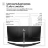 Picture of HP Series 5 Pro 34' WQHD 4K CURVED 21:9 3440x1440 100Hz Height Adjust VA LCD Tilt Swivel USB-C DP HDMI Speakers VESA Webcam 3yrs wty