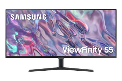 Picture of Samsung 34' ViewFinity S50GC UWQHD Ultra-Wide 3000:1 100Hz 3440x1440 21:9 5ms 250 cd/㎡ HDR10 VA DP 2xHDMI Headphone Tilt Adjustable VESA Black 3Y WTY
